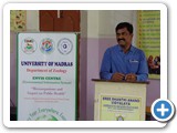 Dr. C. Arulvasu giving lecture to Sree Shanthi Anand Vidyalaya school students about Swachh Bharat Mission
